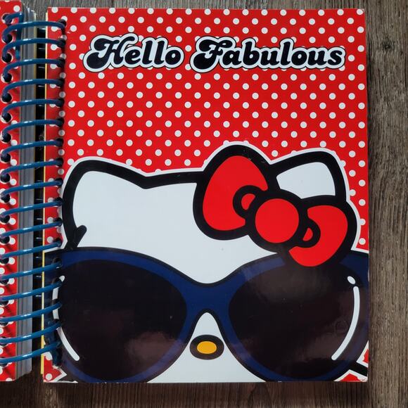 New Hello Kitty “Hello Fabulous” Claire’s Undated Planner – Sanrio, Zip Sleeve - Picture 2 of 10